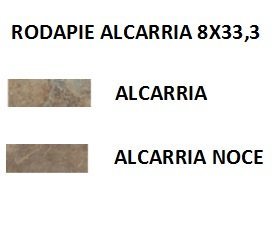 RODAPIE 8X33,3 PORCELANICO ALCARRIA MATE (TODOS LOS COLORES) - CRT
